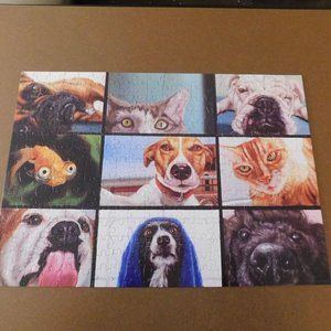 Adorable Animals Puzzle 300 Large Pieces Pet's Virtual Hangout Buffalo Games